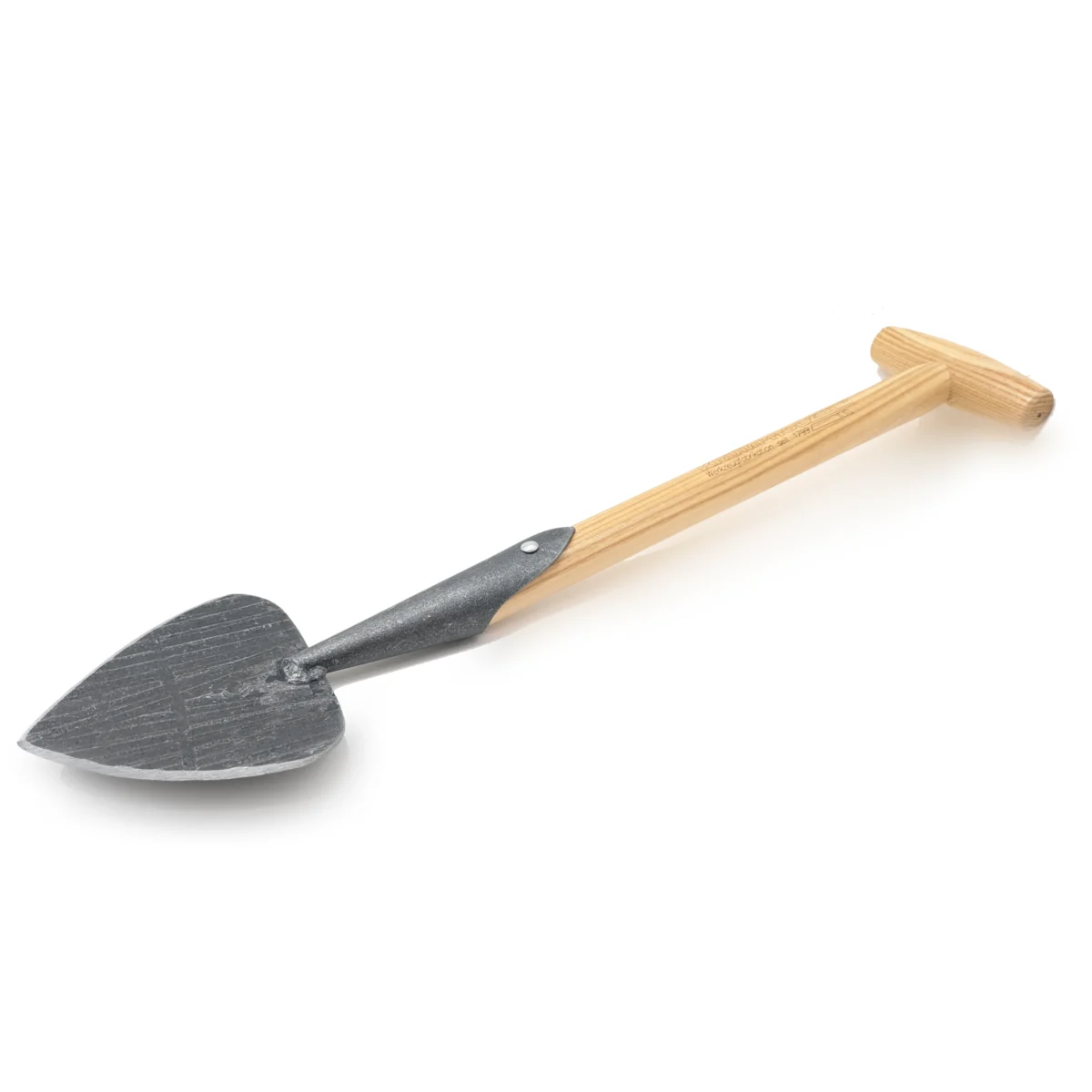 1328 – Staudenspaten – 45 cm Eschen-T-Stiel – Bild 4