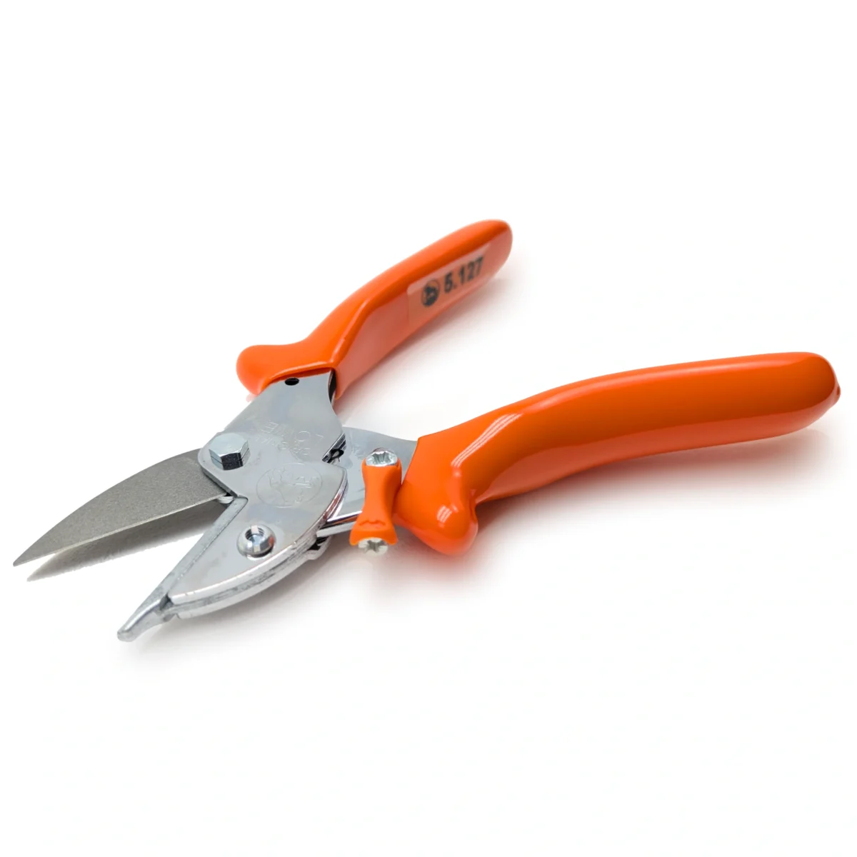 kleine Gartenschere Löwe 5 mit spitzer Klinge für Frauen