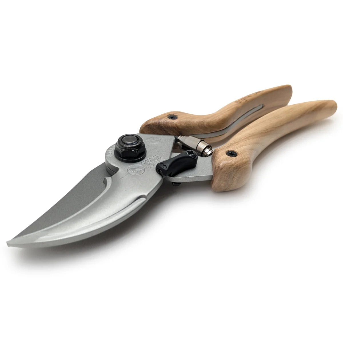 Löwe 9 Natural Gartenschere mit Holzgriff für Frauen
