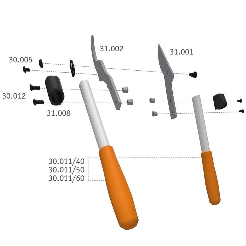 Original Löwe 31 Gartenschere Ersatzteile