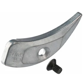 Original Löwe – Ersatzteile – 1 x Amboss (Unterlage) LÖWE 15 mit Schraube – Nr. 15.002