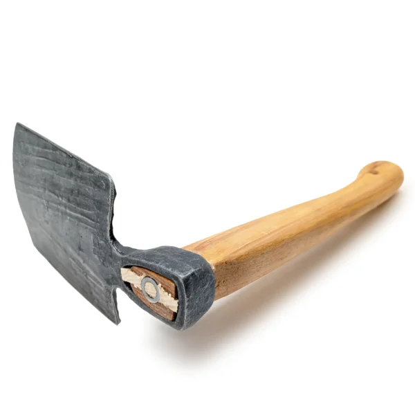 Hammergeschmiedete Krumpholz Handhacke Beetform Nr. 1538 mit 35 cm Hickory-Kuhfußstiel